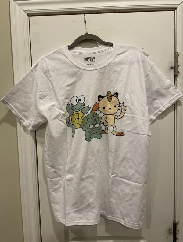 Wule Shop Bootleg hello Kitty Pokemon Tee